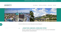 Desktop Screenshot of bestatterverband-bayern.de